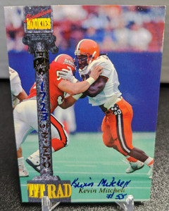 KEVIN MITCHELL 1994 Signature Rookies Auto On Card Autograph SYRACUSE ORANGE #d