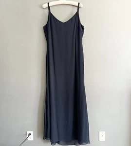 NWT Mac Duggal Sleeveless Dress 9230 20W A-Line Maxi Slip Chiffon Formal Wedding - Picture 1 of 9
