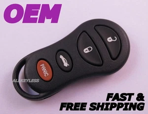 Original FABRICANTE DE EQUIPOS ORIGINALES CHRYSLER DODGE JEEP Entrada remota sin llave Llave Transmisor 04602260 - Imagen 1 de 1