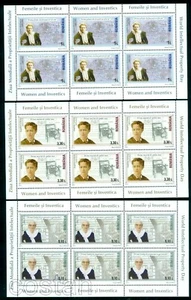 2013 Women inventors,Artficial rain,Dishwasher,Hopper,COBOL,Romania,M6702,KB/MNH - Picture 1 of 1
