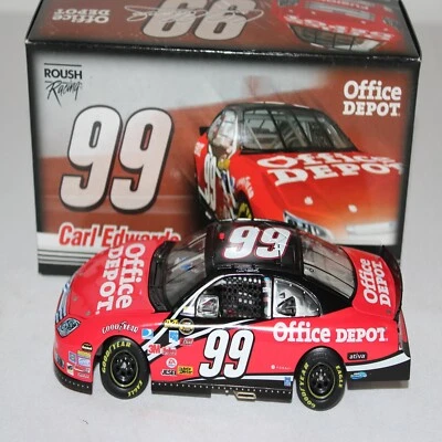 CARL EDWARDS 2007 ACTION #99 OFFICE DEPOT FORD FUSION XRARE! - Image 1 of 4
