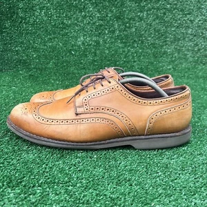 Allen Edmonds MCALLISTER Leder Budapester Oxford-Schuhe Herren 12D Walnuss Braun 3351 Lesen - Bild 1 von 9