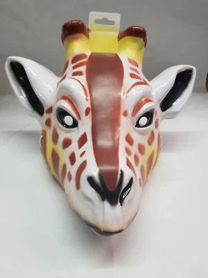 Animal Masks Plastic Full Face Asso Jungle Farm & Forest Costume Animal Masks  - Image 1 of 4