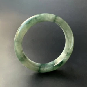 【KATHY JADE】Emerald Dark Green Jadeite Jade Bangle Bracelet《55mm》《Grade A》 - Picture 1 of 1