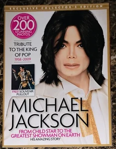 Michael Jackson Exclusive Collector's Edition King Of Pop Tribute Magazine Nice! - Foto 1 di 1