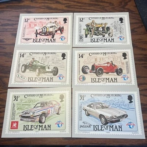 Isle of Man ""Century of Motoring"" unbenutzte Briefmarkenkarten - Bild 1 von 1