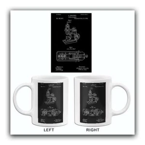 1883 - Power Hammer - A. Beaudry - Taza de arte patentada - Imagen 1 de 7