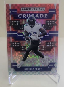 2024 PANINI ROOKIES & STARS DERRICK HENRY CRUSADE RED PLAID #C-DHY RAVENS - Bild 1 von 2