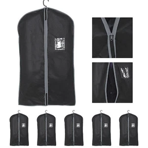 10x Breathable Quality Garment Suit Covers Clothes Dress Storage Carrier Bag - Picture 1 of 12