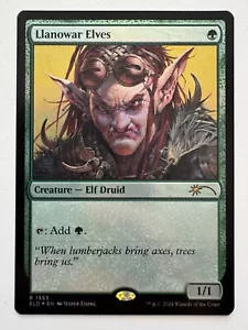 MTG Llanowar Elves FOIL 1553 NM - Secret Lair Artist Series: Jesper Ejsing - Picture 1 of 1