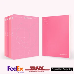 BTS MAP OF THE SOUL : PERSONA Album 4SET CD+Photobook+Card+Etc+Express Ship - Picture 1 of 12