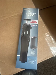 Vivitar 7.5" Compact Tabletop Tripod Hand Grip with Ball Head for Selfies - Picture 1 of 2