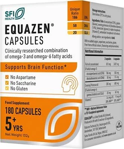 Equazen Eye Q Omega 3 & 6 - 180 Capsules - Picture 1 of 1