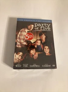 Party Of Five : The Complete First Season DVD 5-Disc Set Full Screen NEW/SEALED - Picture 1 of 10