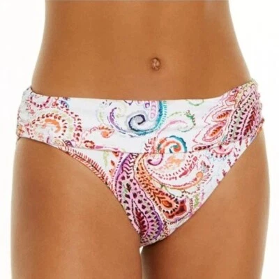 Ralph Lauren Women's Multicolor Paisley Captiva Hipster Bikini Swim Bottom Sz 14 - Image 1 of 4