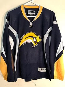 Reebok Women's Premier NHL Jersey Buffalo Sabres Team Navy sz L - Picture 1 of 2