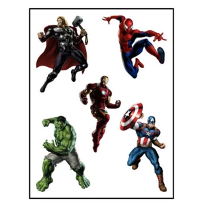 Marvel Characters Iron Man Spiderman and more Vinyl Decals - Bild 1 von 2