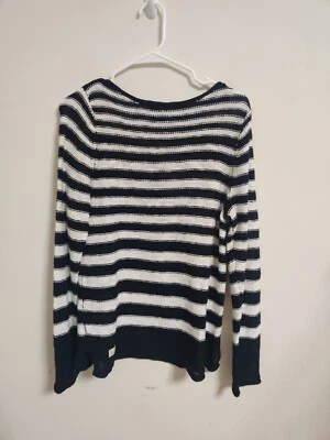 Suéter para mujer Lauren Ralph Lauren Jeans Co. mezcla de lino y algodón talla L  Foto 1 de 4