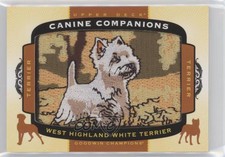 2018 Goodwin Champions Canine Companions Terrier Tier 1 West Highland White