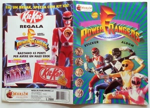 album figurine MERLIN COLLECTION POWER RANGERS 1994 117 SU 246 - Picture 1 of 3