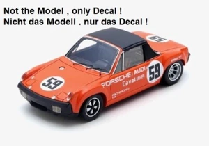 Decal Porsche 914/6 Winner 1. IMSA Race 1971, Peter Gregg/ Haywood 1:43 - Foto 1 di 2