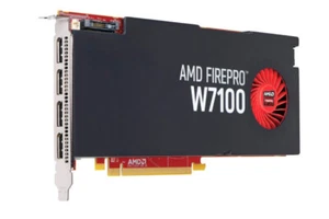 Grafikkarte AMD FirePro W7100 8GB GDDR5 256-bit Hoher Profil 4x DisplayPort - Bild 1 von 2