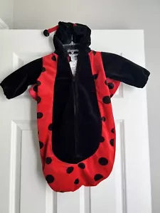 Infant Baby Size 0-9 Months Miniwear Ladybug Lady Bug Bunting Halloween Costume - Picture 1 of 1