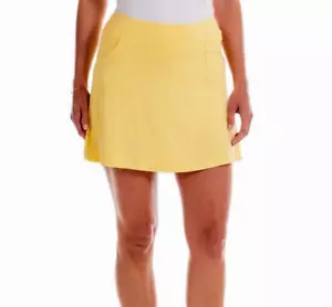 FRESH PRODUCE XXL Daffodil YELLOW Stretch Knit CITY Skort Skirt $65.00 NWT New - Picture 1 of 4