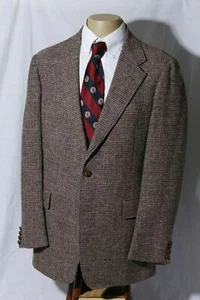 Harris Tweed Lord & Taylor Herren Handgewebte Wolle Sport Mantel Jacke Blazer 40 L - Bild 1 von 9