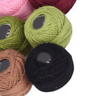 16Pcs Crochet Thread Sturdy Durable Color High Luster Crochet Cotton Spare Dob