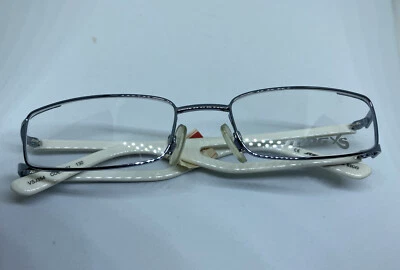 STING VSJ354 occhiali da vista vintage metallo unisex rettangolari metal glasses - Immagine 1 di 4