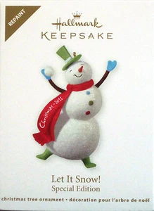 2011 HALLMARK - LET IT SNOW! - REPAINT - APPRECIATION GIFT - MINT IN BOX - Picture 1 of 1