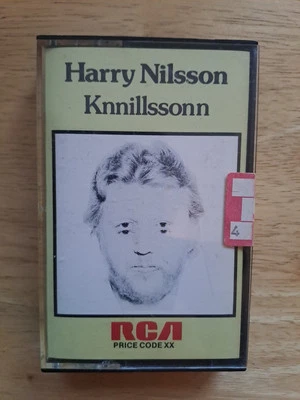 Harry Nilsson Knnillssonn 1977 RCA records Cassette tape album - Image 1 of 4