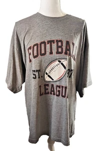H&M Herren Grafik Football League T-Shirt Größe L Maße XL - Bild 1 von 6