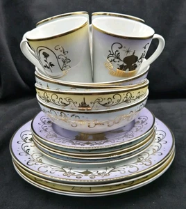 Disney Princess 16 pezzi: set di stoviglie|: Cenerentola, Gelsomino, Ariel & Belle - Foto 1 di 24