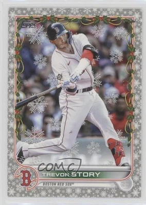 2022 Topps Holiday Mega Box Metallic Trevor Story #HW70 - Image 1 of 2