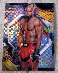 2024 Finest UFC Checkerboard Refractors #86 King Green Uncommon - Bild 1 von 2