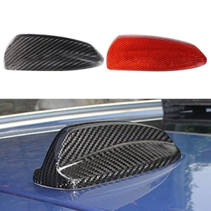 Fit Volvo XC60 XC90 S90 V90 V60 XC40 fibra di carbonio pinna di squalo copertura antenna bordo - Foto 1 di 12