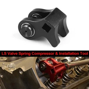Aluminum Valve Spring Compressor & Installation Tool Kit Black For LS1/LS2 Style - Picture 1 of 6