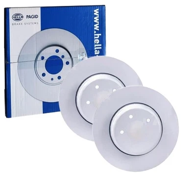 2X HELLA PAGID DISCHI FRENANTI Ø348Mm ANTERIORI Adatti Per BMW 5 6 65155PRO_HC - Immagine 1 di 4