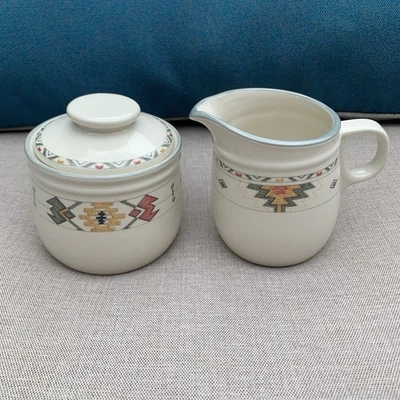 Studio Nova Timberline Y2318 Crema y Azúcarero con Juego de Tapa Suroeste Azteca Foto 1 de 4
