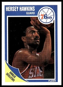 Hersey Hawkins *ROOKIE CARD* (RC) 1989-90 Fleer #117 - Bild 1 von 2