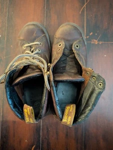 Botas de Trabajo Dr. Doc Martens 8287 De Colección Años 90 Cuero Marrón para Hombre Talla US 10 - Imagen 1 de 9