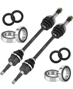 Front CV Axle Shaft & Wheel Bearing with Seal Combo Kit for Yamaha Rhino 450 200 - Picture 1 of 7