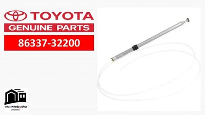 Vara de mastro de antena TOYOTA OEM 86337-32200 MR2 SW20 1990-1994 - Imagem 1 de 4