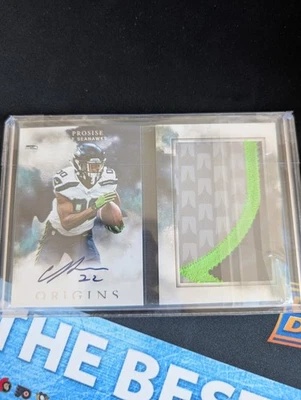 C.J. PROSISE 2016 Panini Origins Book Booklet Rookie Patch AUTO / AUTOGRAPH /25 - Image 1 of 2