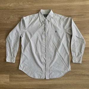 Camisa de vestir Polo Ralph Lauren corte clásico a cuadros para hombre 15 32-33 - Imagen 1 de 16