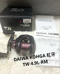 DAIWA KOHGA KONSA TW 4.9L-RM Baitcasting Reel Black Pink MAG SEALED - Picture 1 of 10