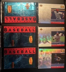 x3 Upper Deck 1995 Major League Baseball Holo Cards - Alomar, Sosa, Larkin - Picture 1 of 4