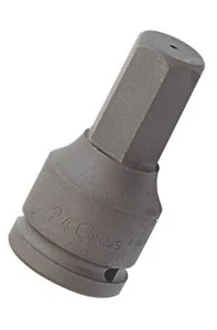 Genius Tools 849824 1" Dr 24mm Metric Impact Inhex Socket Free Post - Picture 1 of 1